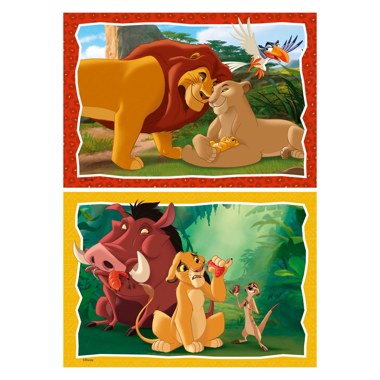 Ravensburger legpuzzel lion king, 2x24st.