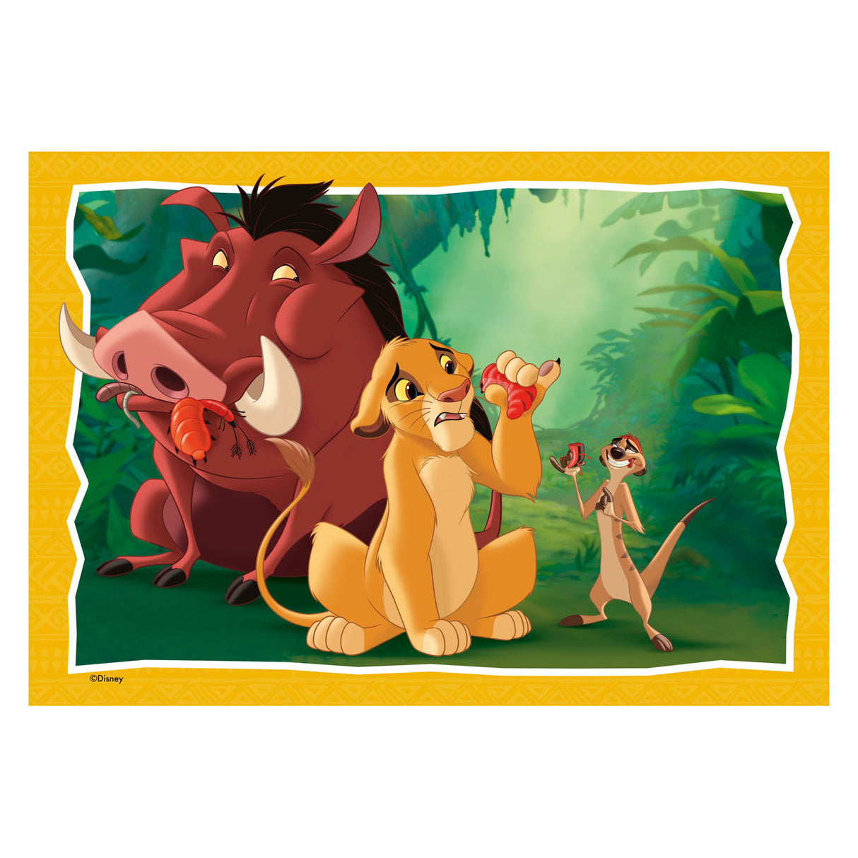 Ravensburger legpuzzel lion king, 2x24st.