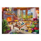 Ravensburger legpuzzel gezellige hut, 1000st.