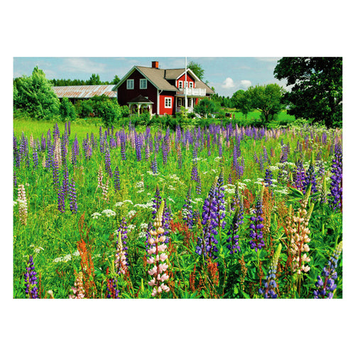 Ravensburger legpuzzel bauernhof in schweden, 500st.