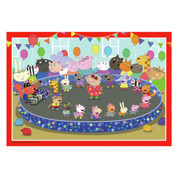 Ravensburger legpuzzel peppa pig, 2x24st.