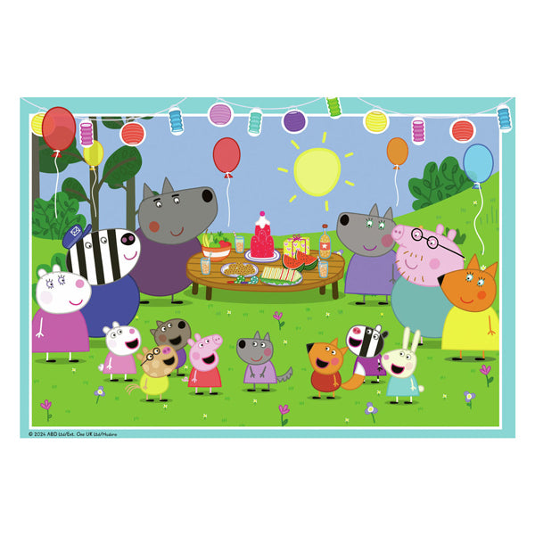 Ravensburger legpuzzel peppa pig, 2x24st.