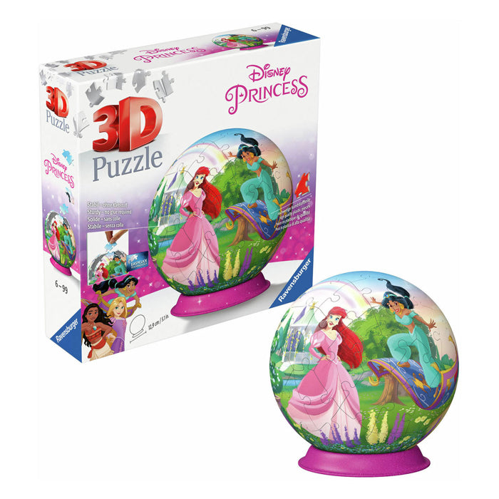 Ravensburger 3d puzzelbal disney prinses, 72st.