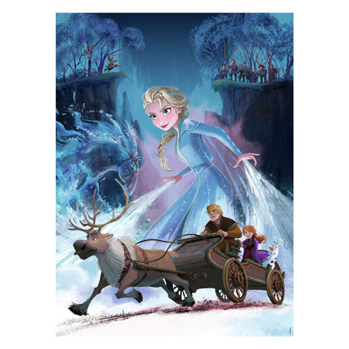Ravensburger legpuzzel xxl disney frozen 2 het mysterieuze bos, 200st.