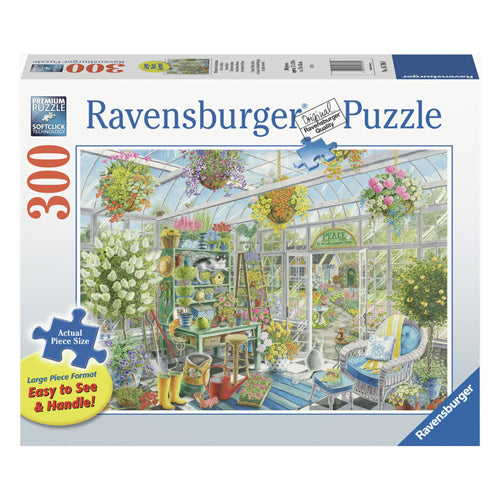 Ravensburger legpuzzel bloeiende tuinkas, 300st.