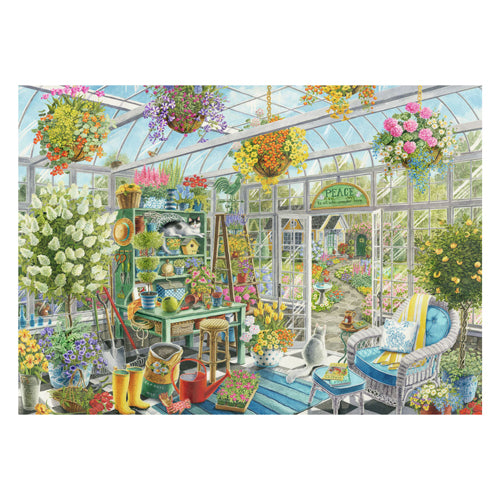 Ravensburger legpuzzel bloeiende tuinkas, 300st.