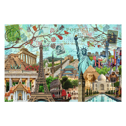 Ravensburger legpuzzel big city collage, 5000st.