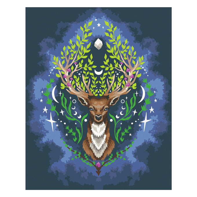 Ravensburger creart schilderen op nummer - pixie cold: mystic deer