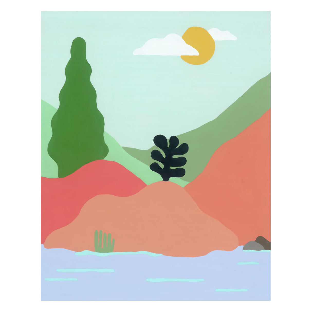Ravensburger creart schilderen op nummer - at the lake