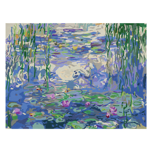 Ravensburger creart schilderen op nummer - waterlilies monet