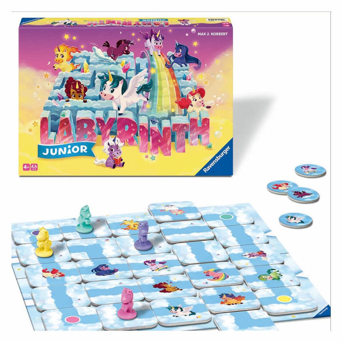 Ravensburger junior labyrinth bordspel eenhoorn
