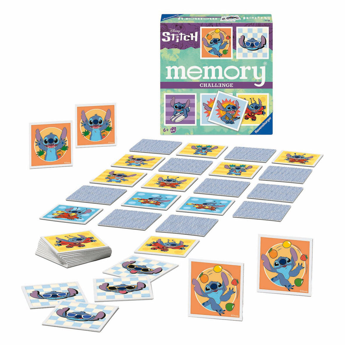 Ravensburger memoryspel stitch
