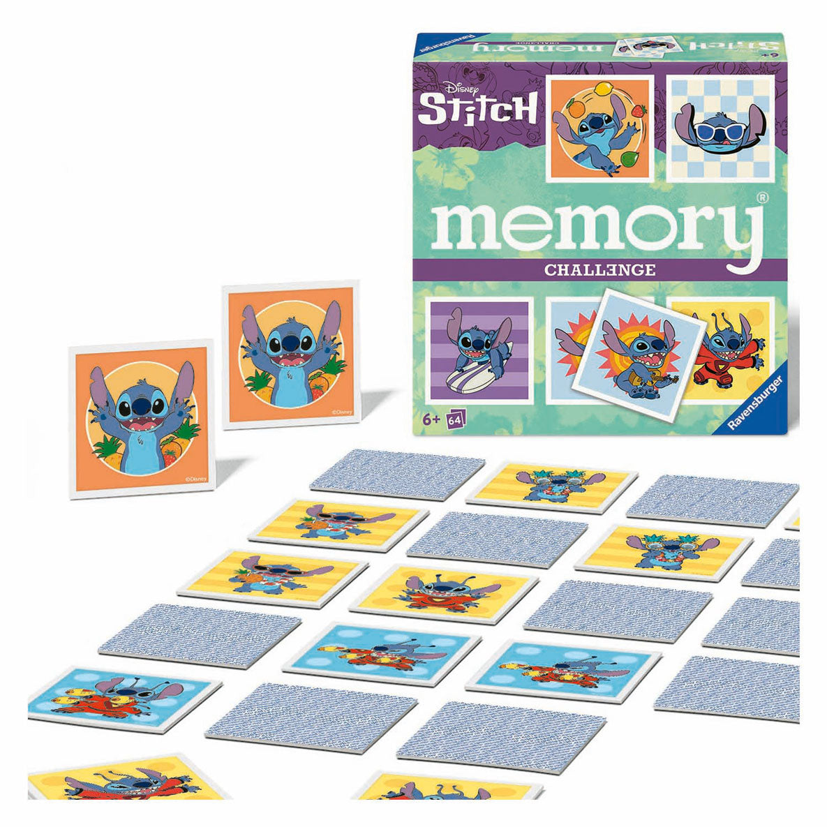 Ravensburger memoryspel stitch