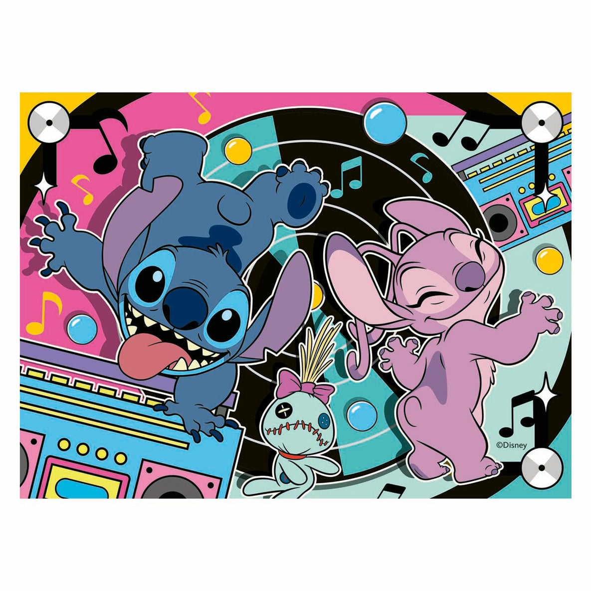 Ravensburger legpuzzel 4in1 stitch