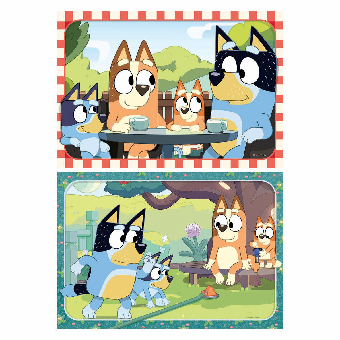 Ravensburger legpuzzel bluey, 2x12st.