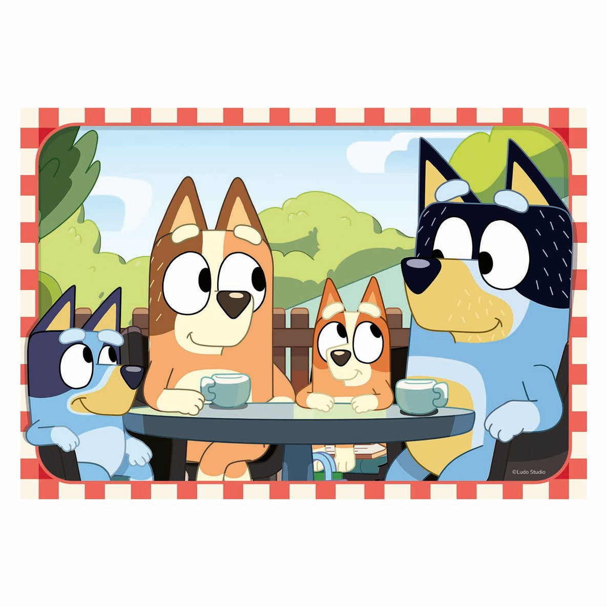 Ravensburger legpuzzel bluey, 2x12st.