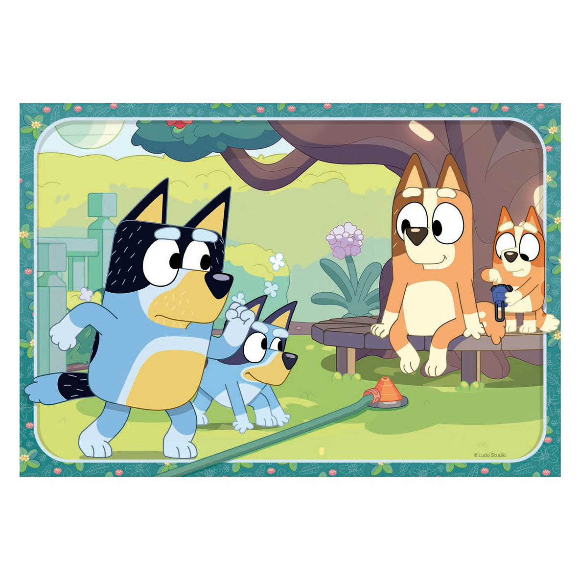 Ravensburger legpuzzel bluey, 2x12st.