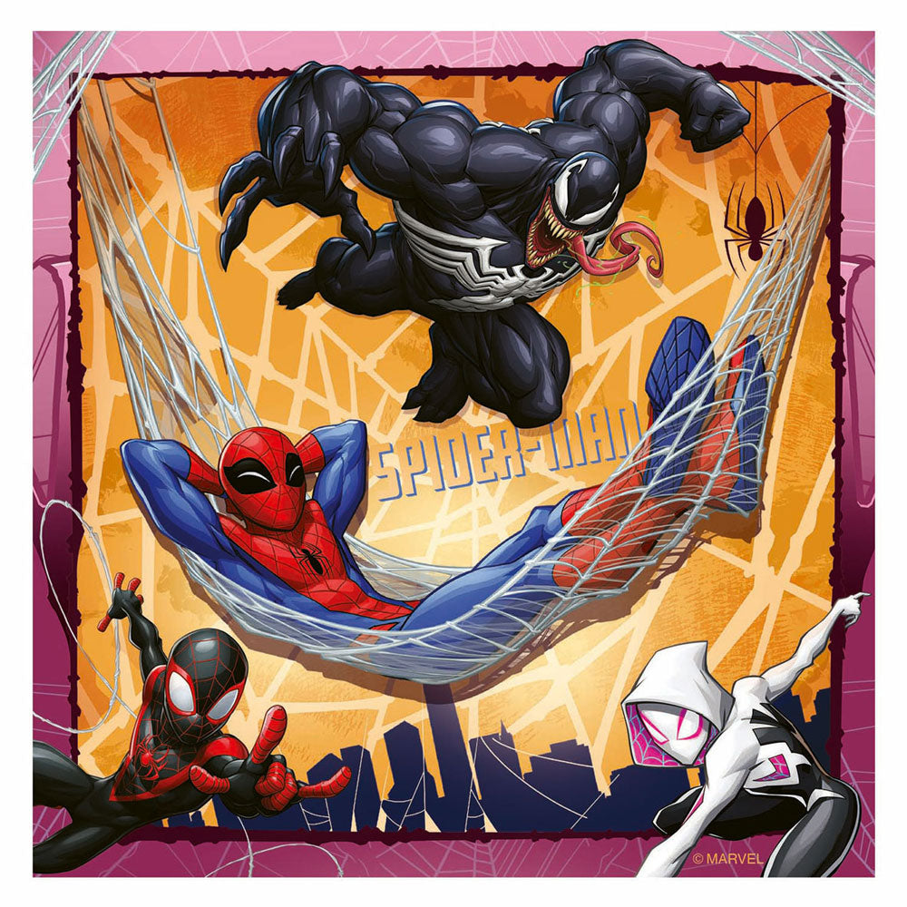 Ravensburger legpuzzel spiderman, 3x49st.