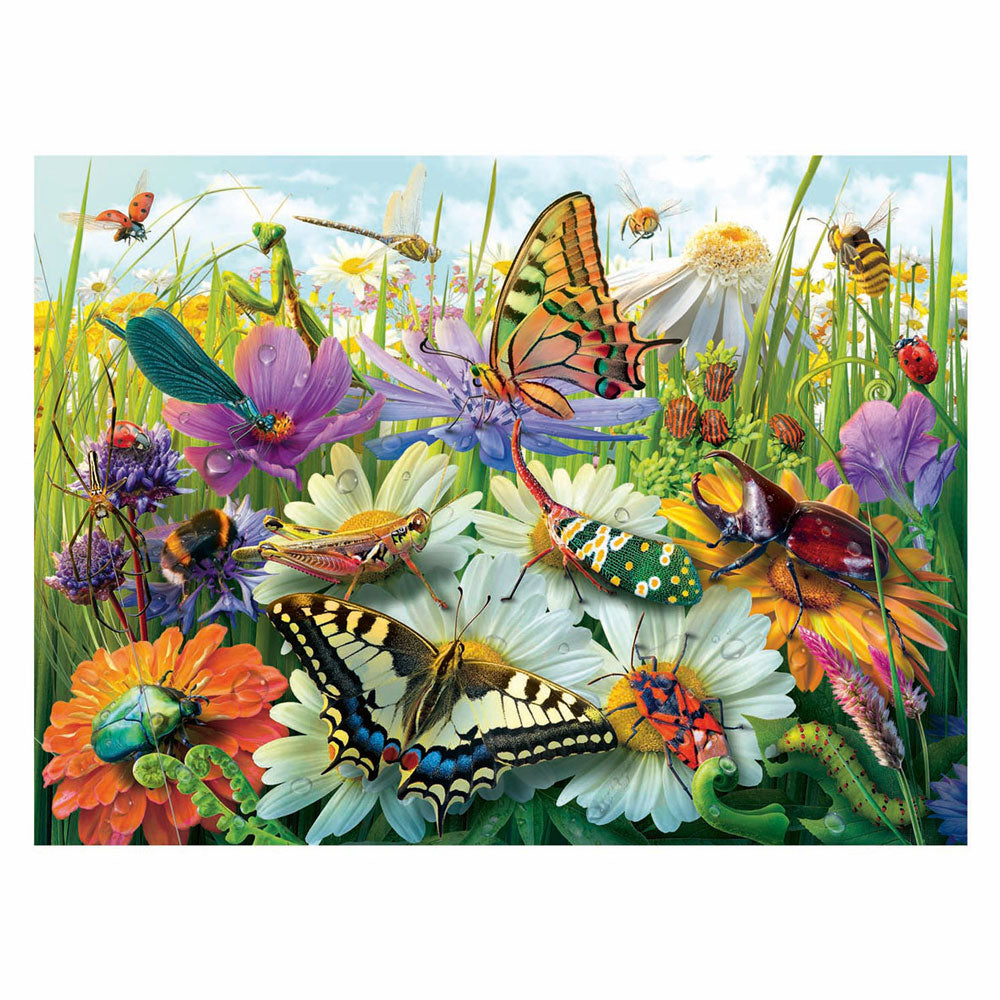 Ravensburger legpuzzel xxl wondere wereld van insecten, 100st.