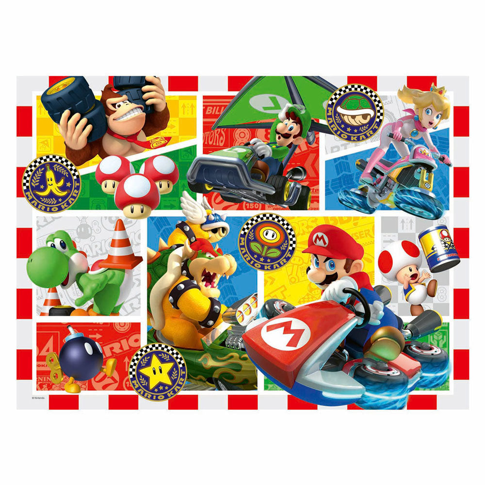 Ravensburger legpuzzel xxl mario kart, 150st.