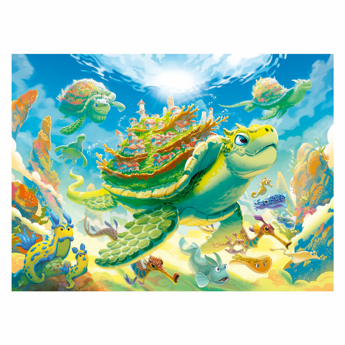 Ravensburger legpuzzel xxl fantasy wereld, 200st.