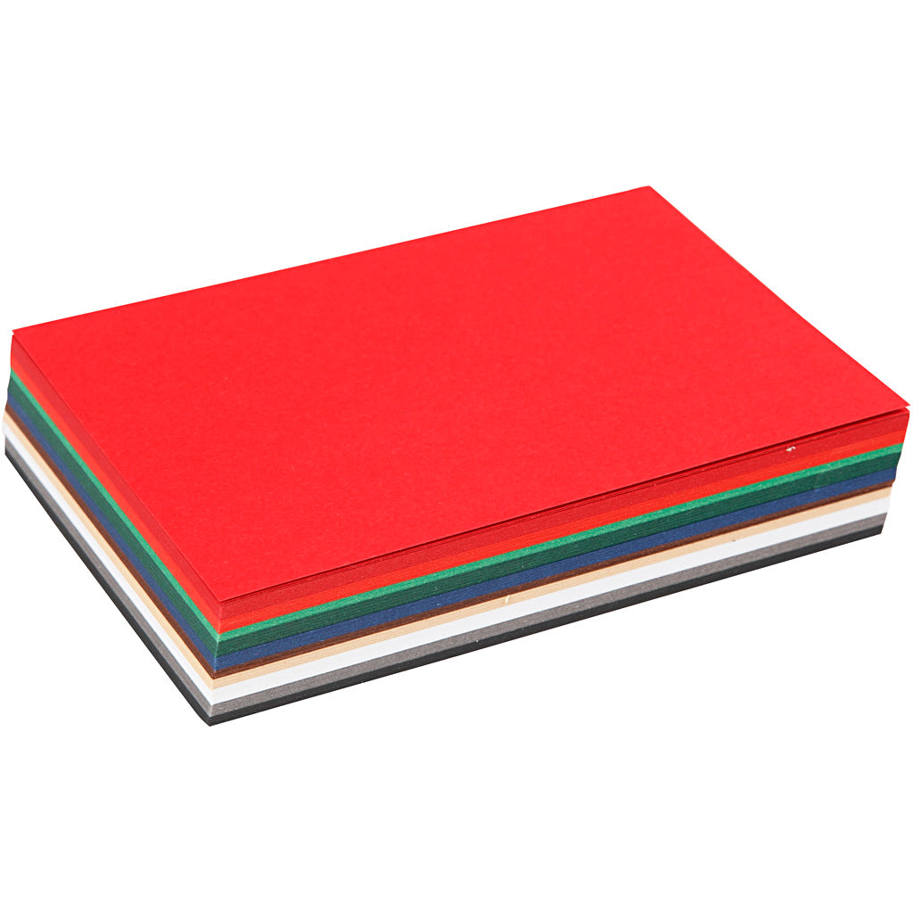 Creativ Company Karton Kaarten Kerst Kleuren, 120 vellen