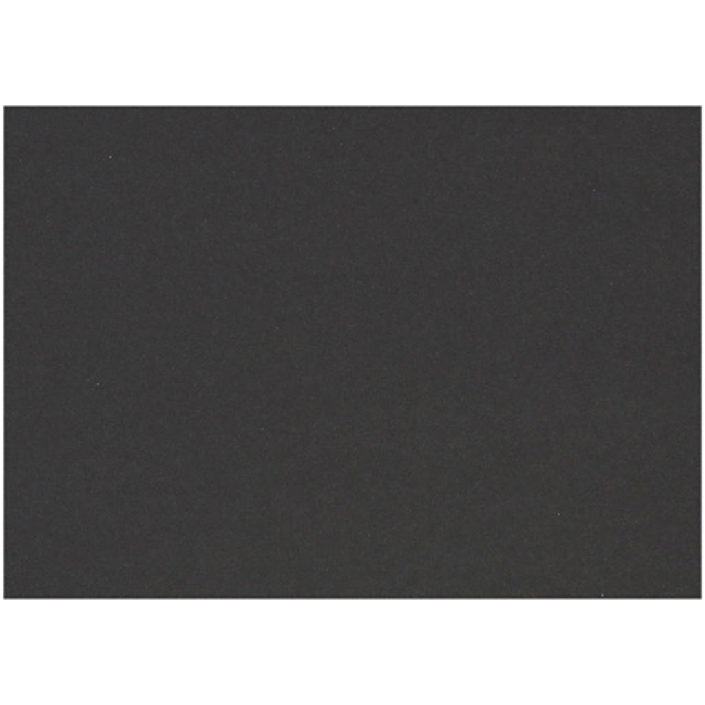 Creativ company gekleurd karton, a6, vel 105x148 mm, 200 gr, zwart, 100 vel 1 doos