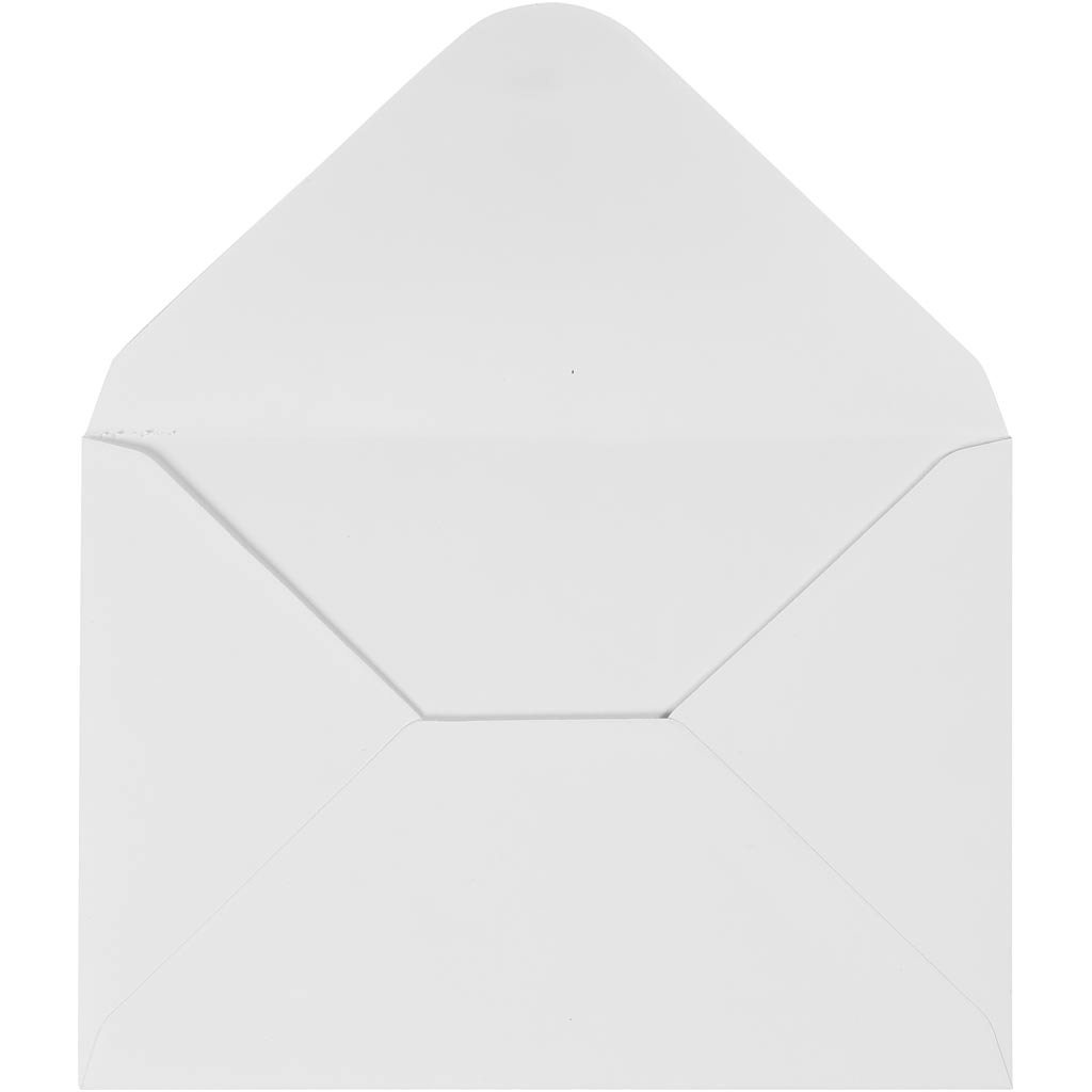 Envelop Wit 110gr, 10st.