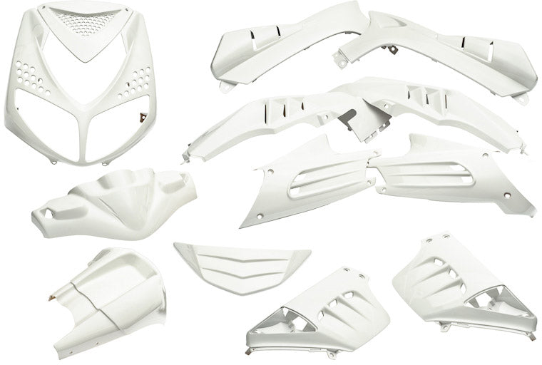 Edge plaatset 13-delig voor peugeot speedfight 2 - wit