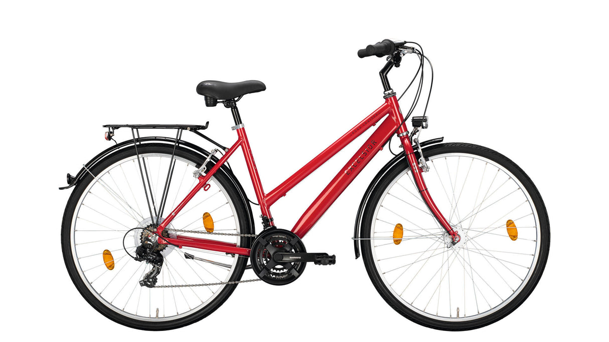 Excelsior trekkingfiets road cruiser 21 alu nd (#1) bike excels.road cruis.21 alu nd 28 51 21sp red