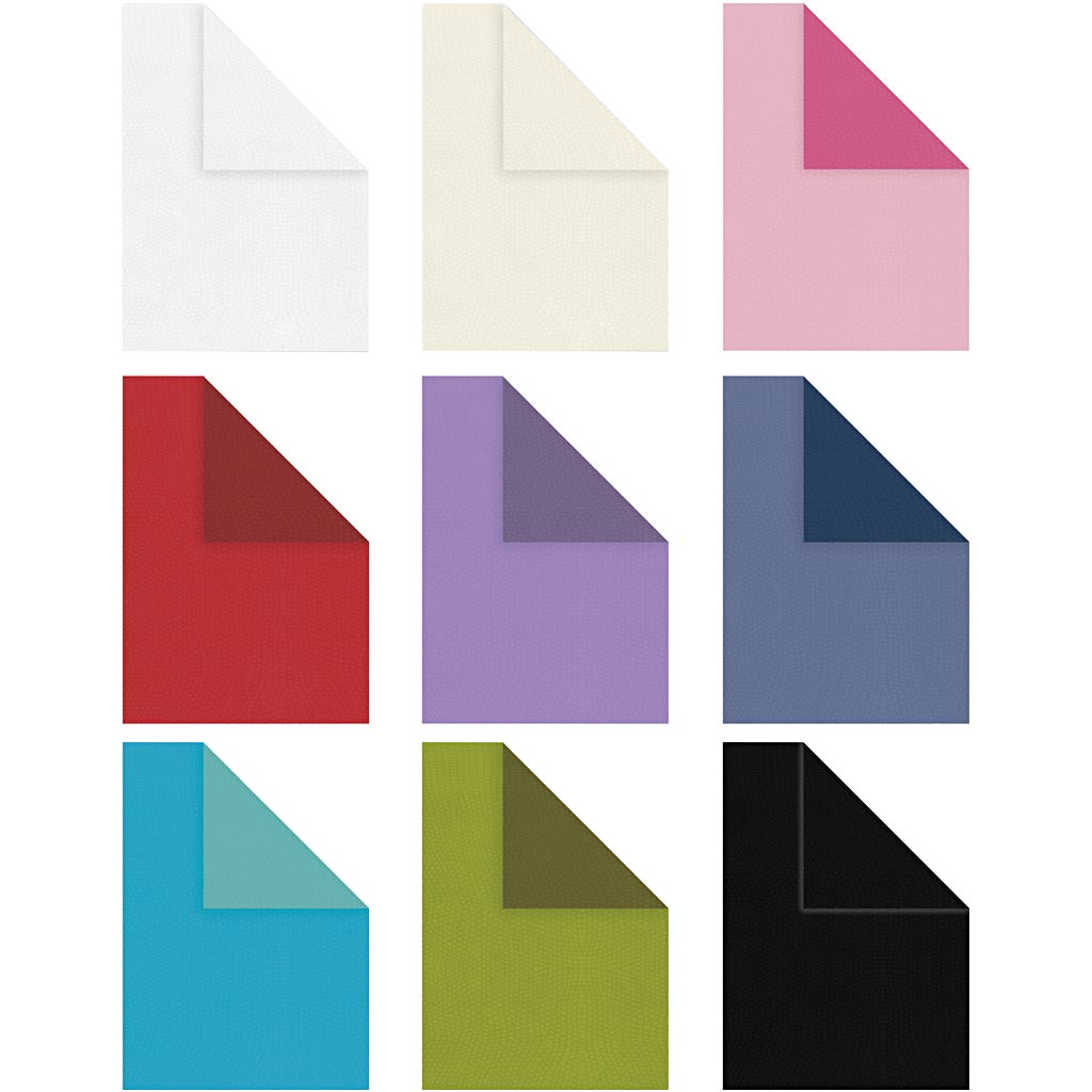 Creativ company structuurpapier, a4, vel 210x297 mm, inhoud kan variëren , 100 gr, diverse kleuren, 30x20 vel 1 doos