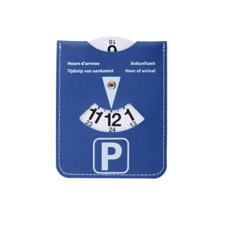 Parkeerschijf voor een elektrisch voertuig