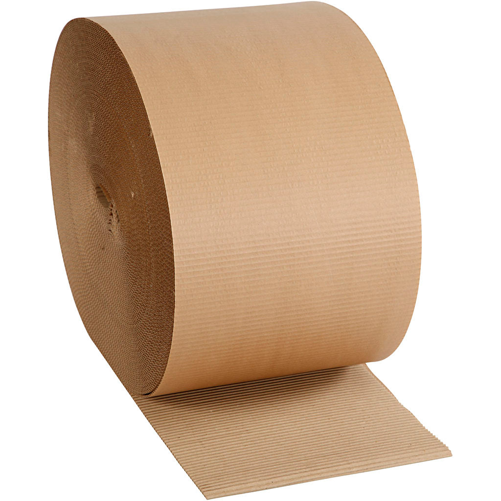 Ribbelkarton, b: 30 cm, 70 m 1 rol