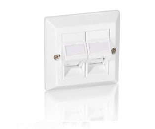 Equip 760301 universal faceplate (5 pcs), white, abs synthetics, polycarbonate, conventional