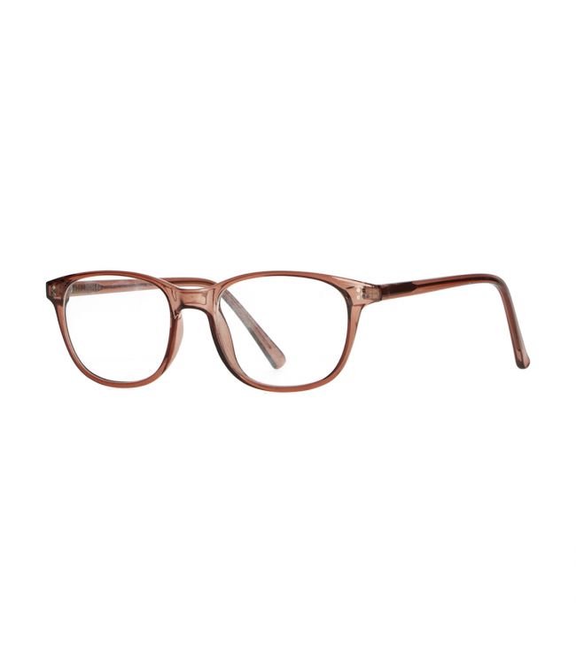 Spectrum leesbril transparant bruin 2.50