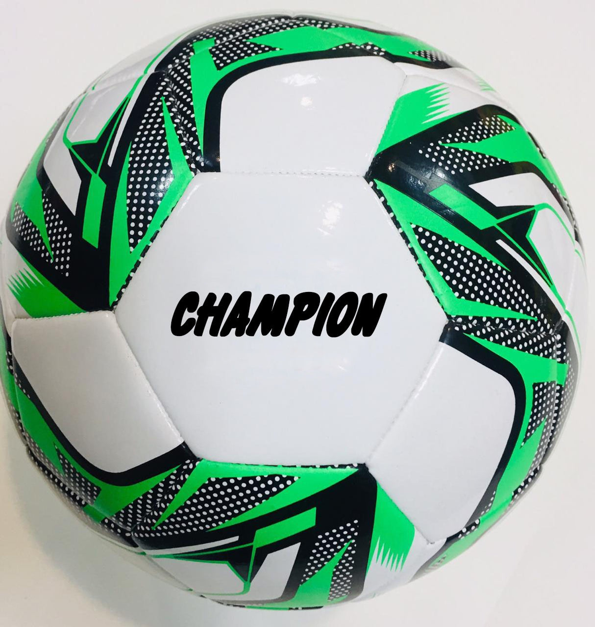 E l sports voetbal champion - verschillende prints - 320 gram - maat 5