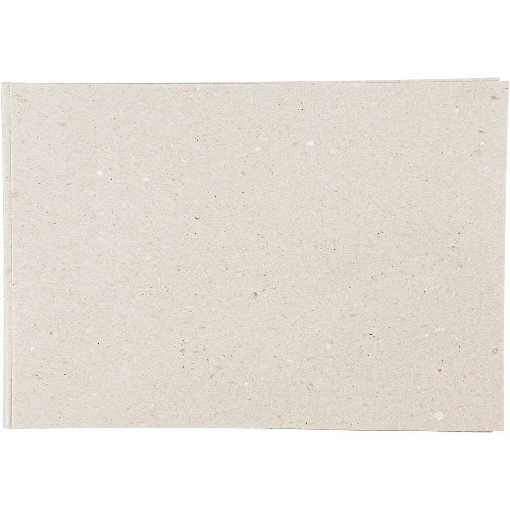 Creativ company kraft-papier, a4, vel 210x297 mm, 135 gr, grijs bruin, 20 vel 1 doos