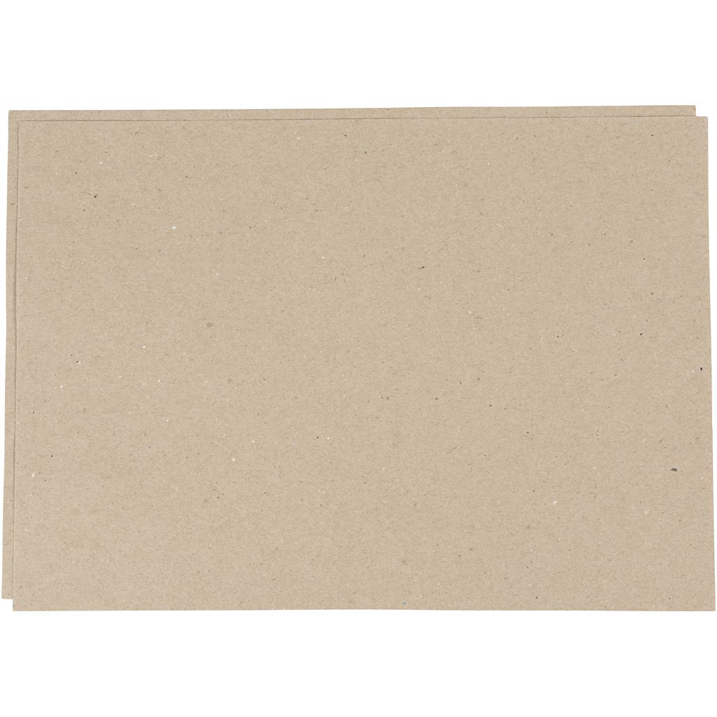 Creativ company kraft-papier, a3, vel 297x420 mm, 135 gr, grijs bruin, 500 vel 1 doos