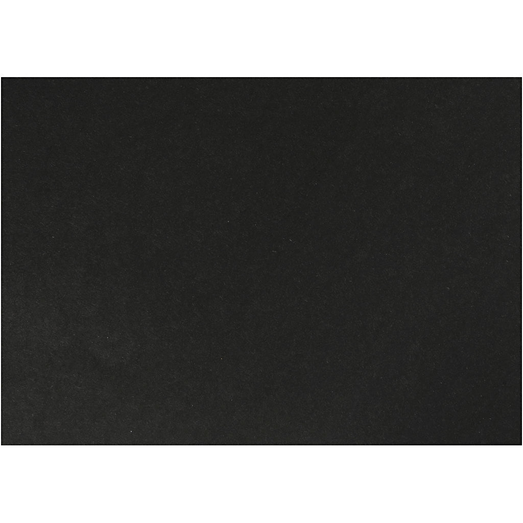 Creativ company kraft-papier, a4, vel 210x297 mm, 100 gr, zwart, 500 vel 1 doos