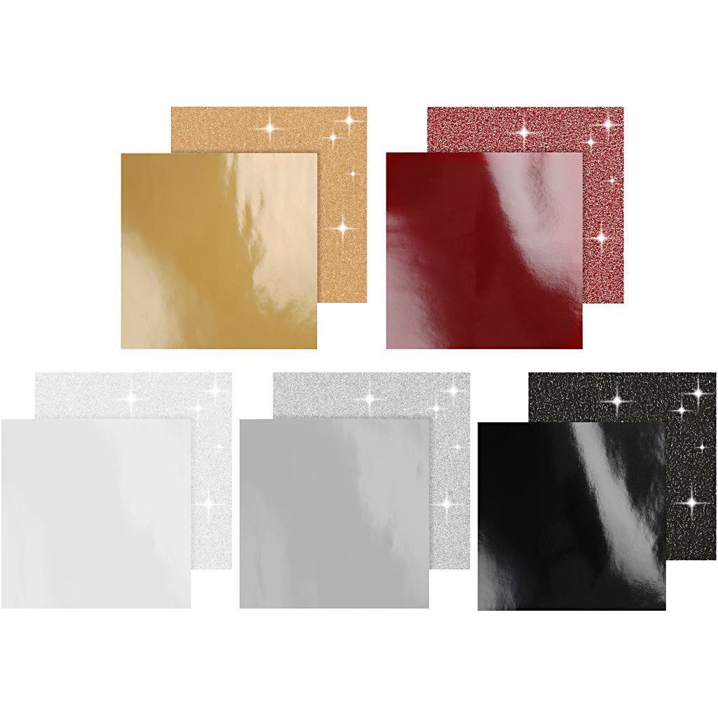 Vivi gade design papier, 120+128 gr, 5x10 doos 1 doos