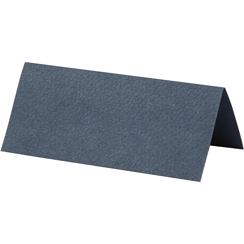Creativ company naamkaarten, afm 9x4 cm, 220 gr, blauw, 20 stuk 1 doos