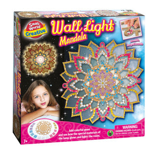 No brand mandala wand licht maken