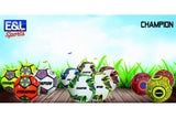 E l sports voetbal champion - verschillende prints - 320 gram - maat 5