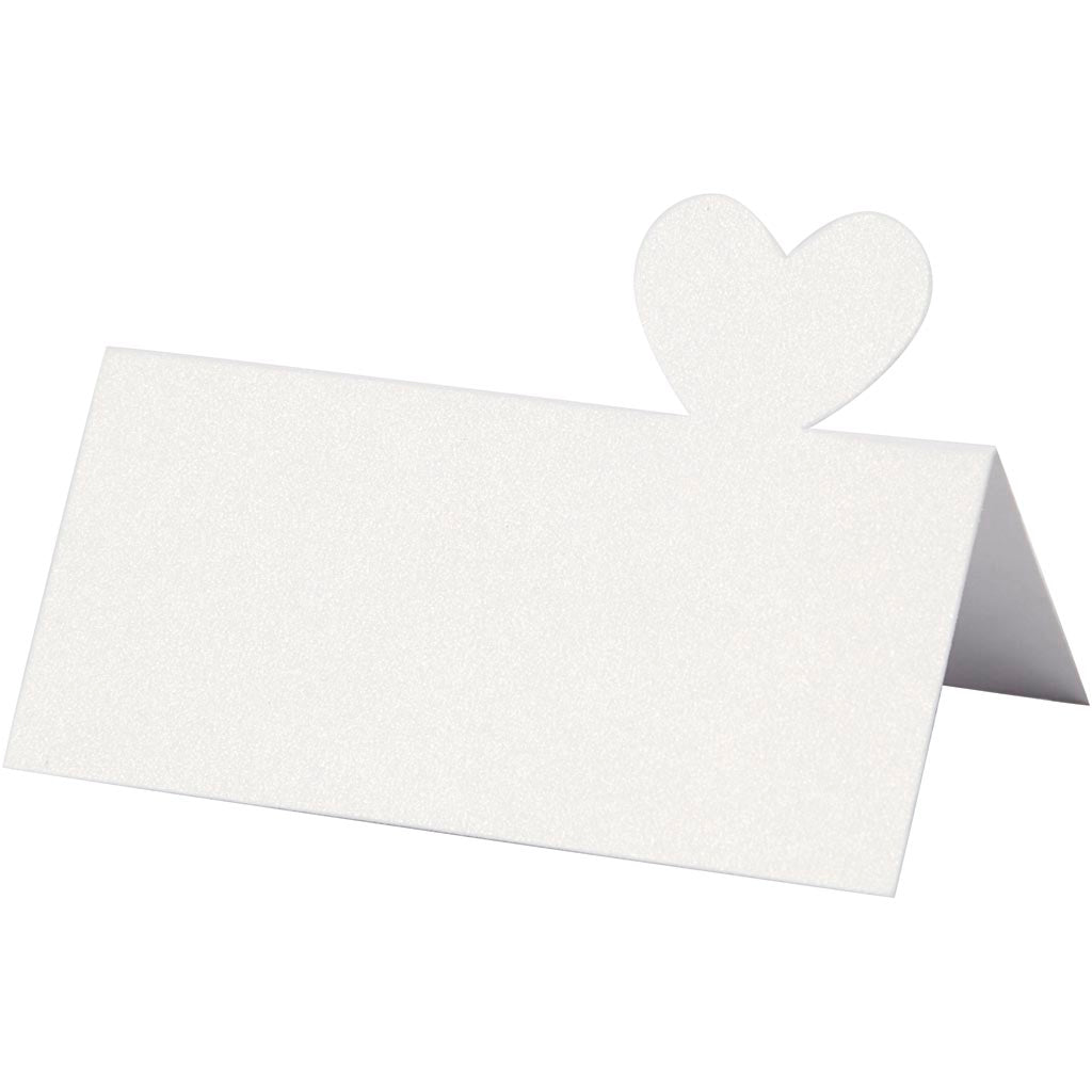 Creativ company naamkaarten, afm 8x8,5 cm, 120 gr, wit, 20 stuk 1 doos