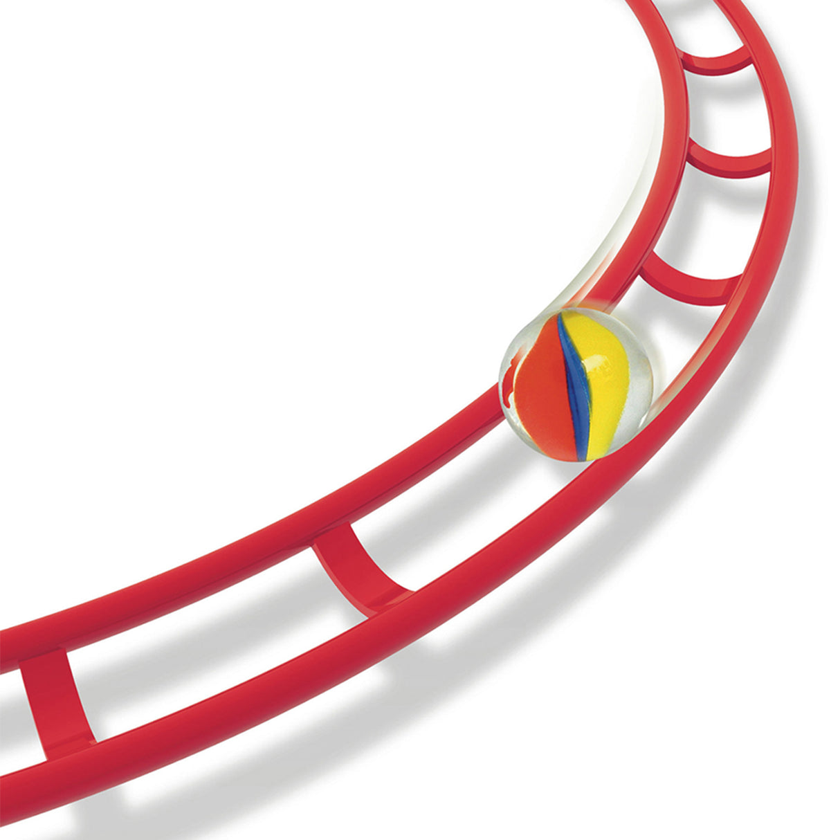 Quercetti knikkerbaan rollercoaster