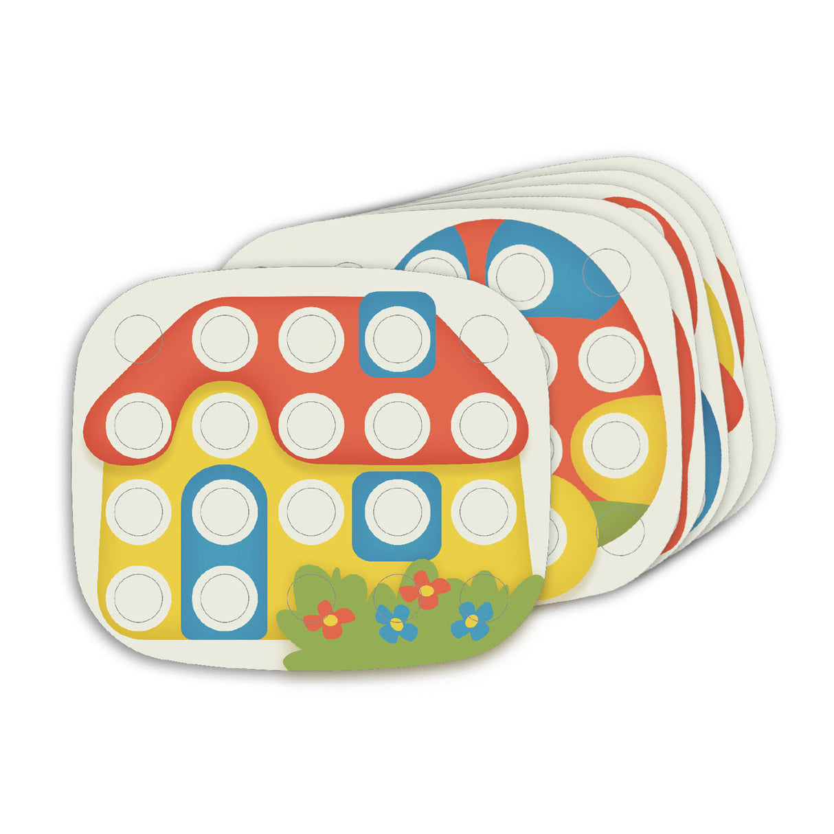 Quercetti playbio fantacolor baby, 28dlg