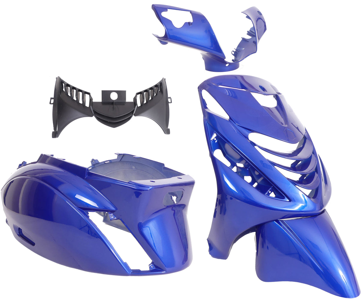 Edge plaatset 5-delig voor piaggio zip-sp vanaf bouwjaar 2000 - porsche blauw