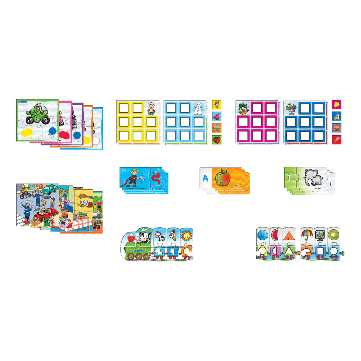 Clementoni spelend leren - 8 spelletjes in 1