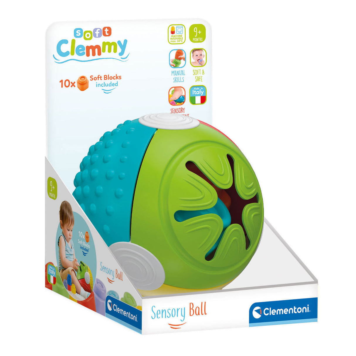 Clementoni baby clemmy - zintuigen bal