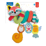 Clementoni baby stoffen kinderwagenspiraal wasbeer